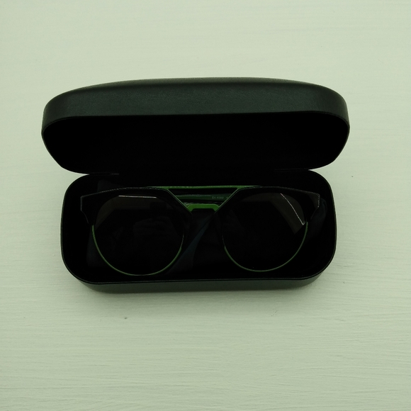 Emporio Armani Clubmaster Metal Frame Sunglasses - Picture 3 of 5